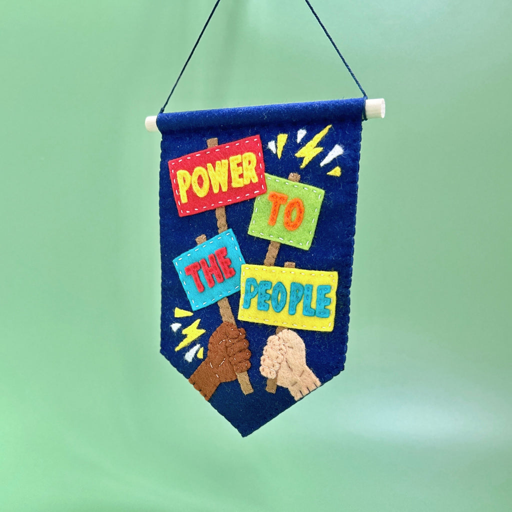 Power to the People - Bespoke Felt Craft Kit