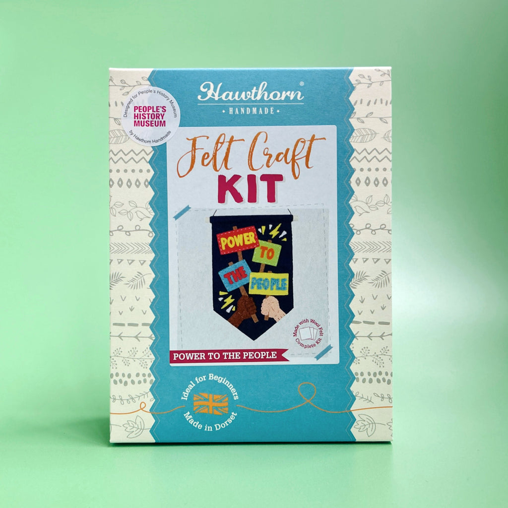 Power to the People - Bespoke Felt Craft Kit