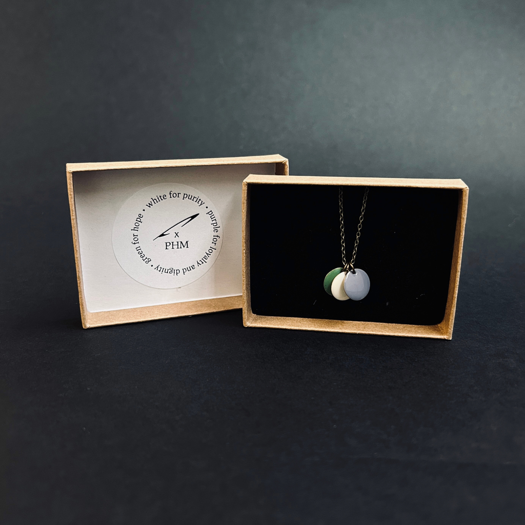 Suffragette Coin Necklace - The Magpie's Daughter