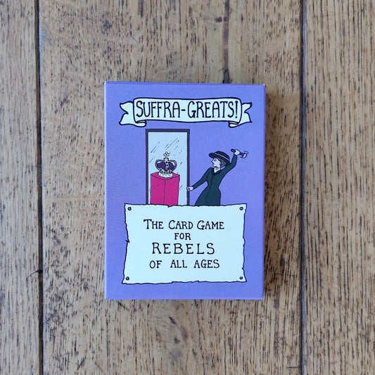 Suffra-Greats! card game for rebels of all ages | Image courtesy of People's History Museum shop